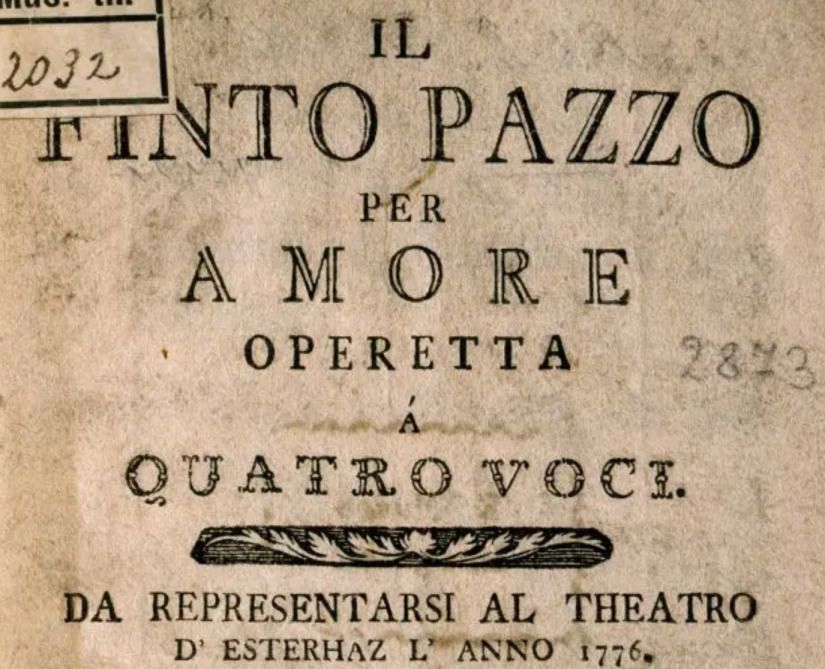 Dittersdorf: Il finto pazzo per amore