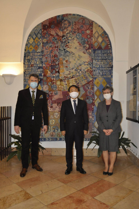 Visit of the Ambassador of South Korea