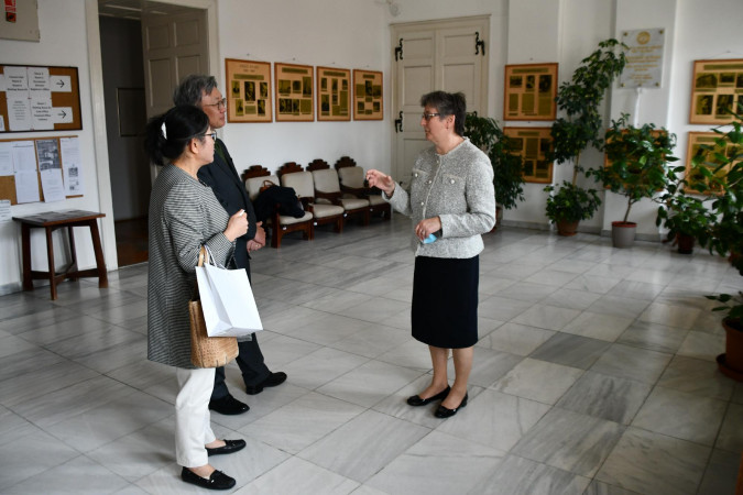 Dél-koreai nagykövet látogatása az Intézetben